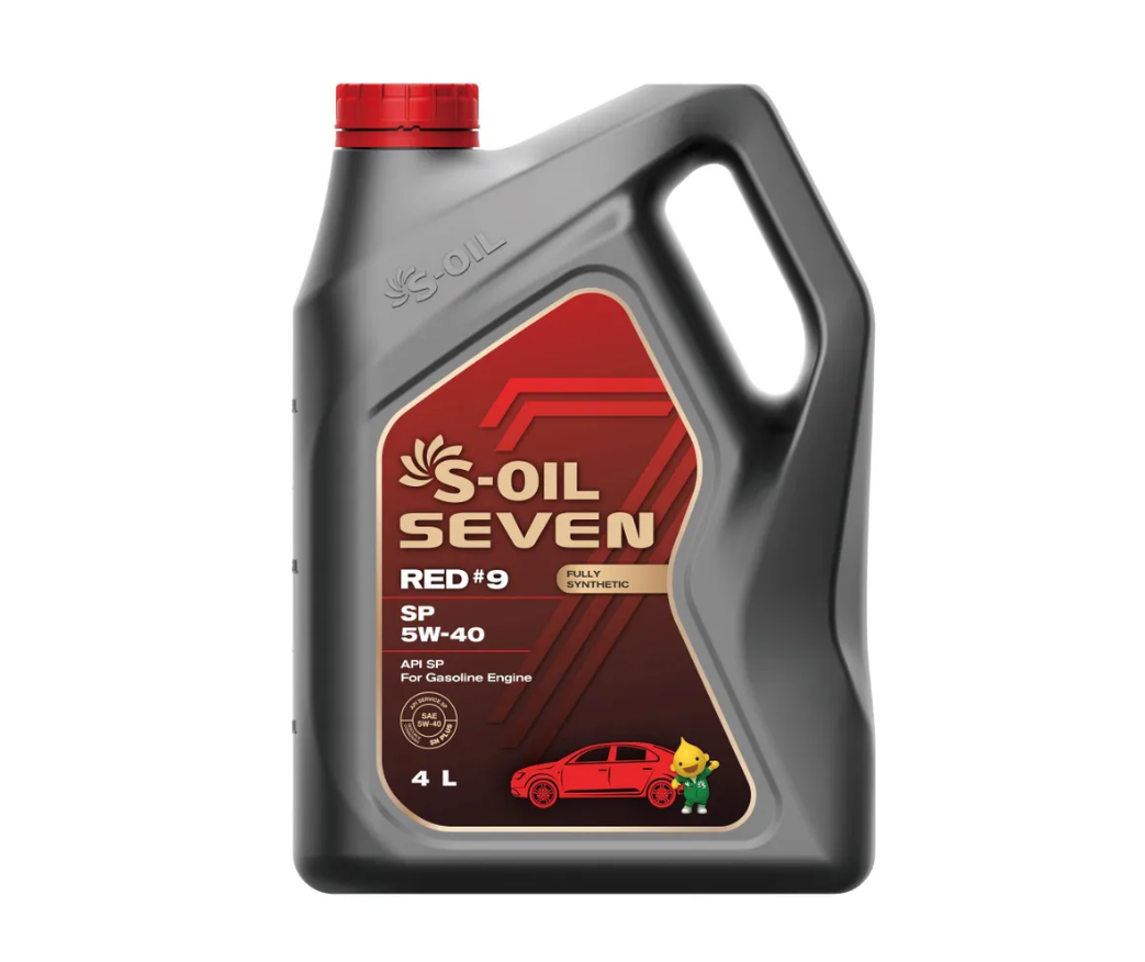 Моторное масло S-OIL 7 RED #9 5W-40 E108304 | Интернет-магазин  автозапчастей Forwarde96 8809680717008